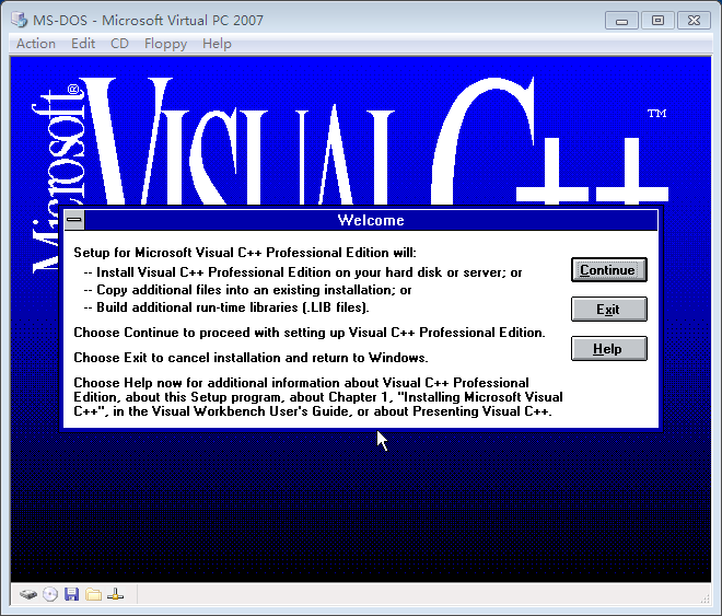 Visual C++ Installation